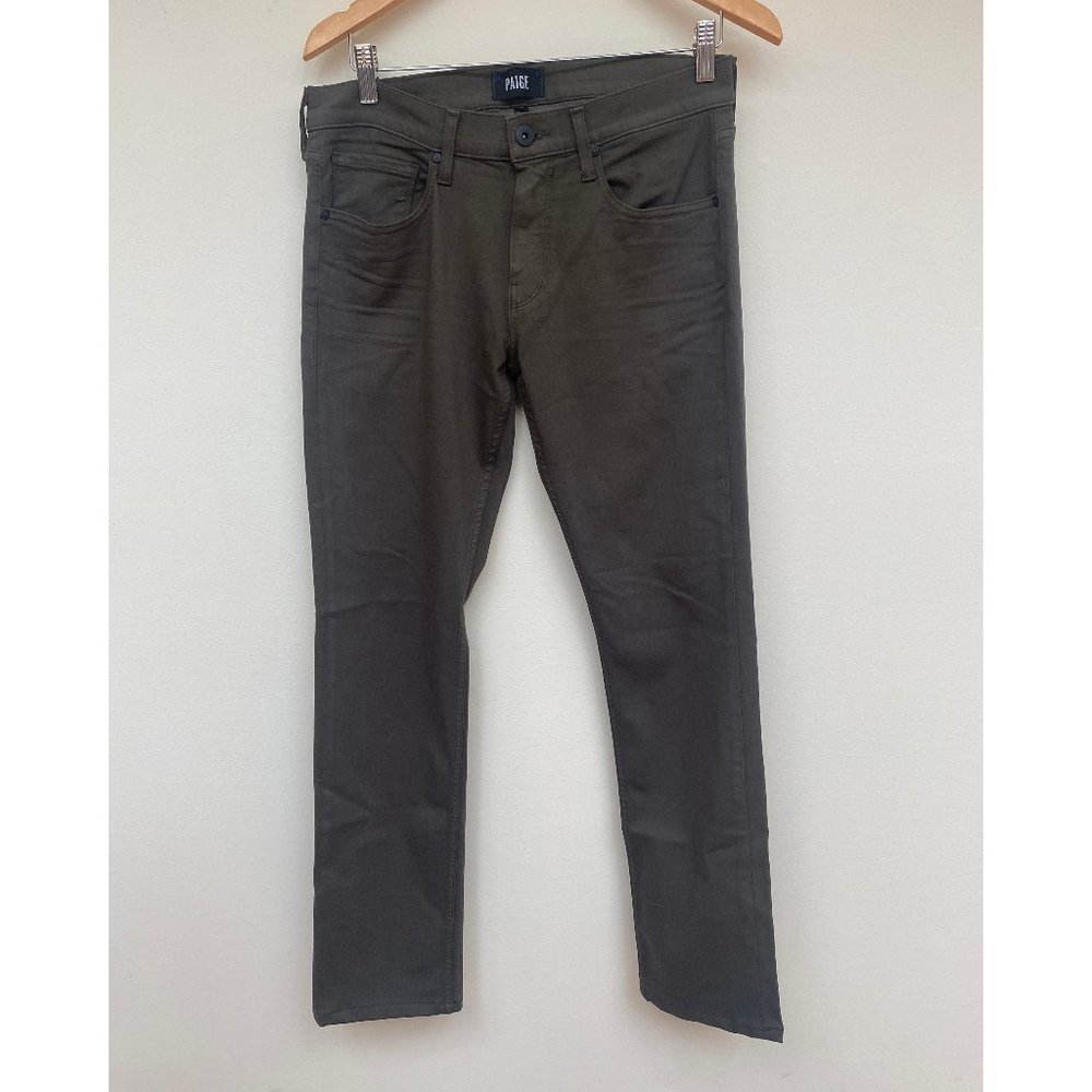 Paige Federal Jeans Olive Size 29